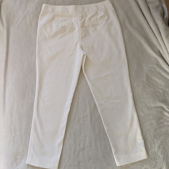 Witchery Sz 12 Cream tailored trousers/pants - Picture 2 of 6